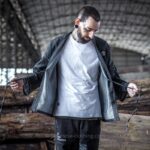 Men’s Denim Kimono