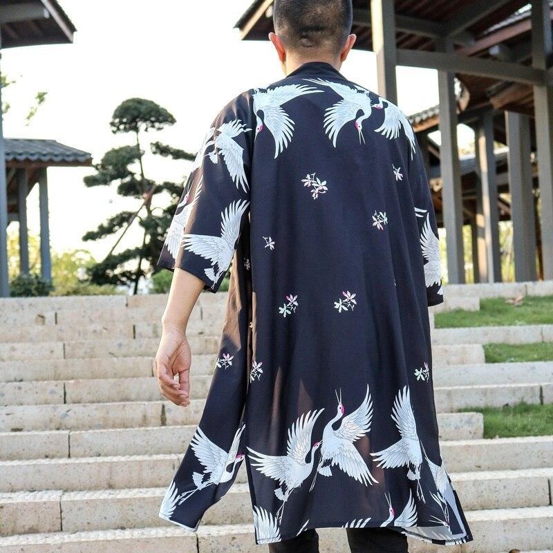 Mens Kimono Cardigan