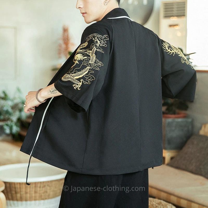 Men’s Short Sleeve Kimono