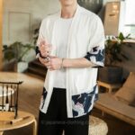 Mens Silk Kimono Jacket