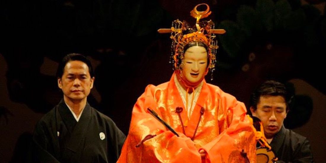 noh theater mask