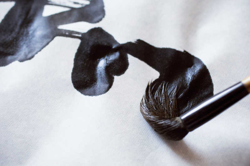 Papier hanshi pour pratiquer le shodo