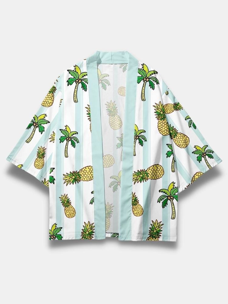 Pineapple Kimono