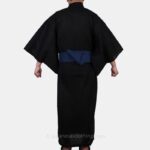 Plain Black Yukata