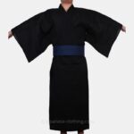 Plain Black Yukata