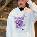 Purple Dragon Hoodie