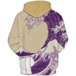 Purple Wave Hoodie