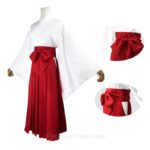 Red and White Kimono