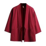 Red Kimono Cardigan