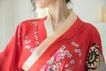Red Kimono Robe