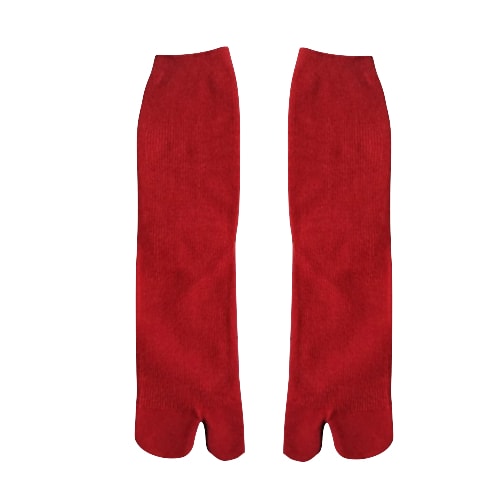 Red Tabi Socks