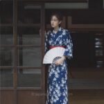 Red White and Blue Kimono