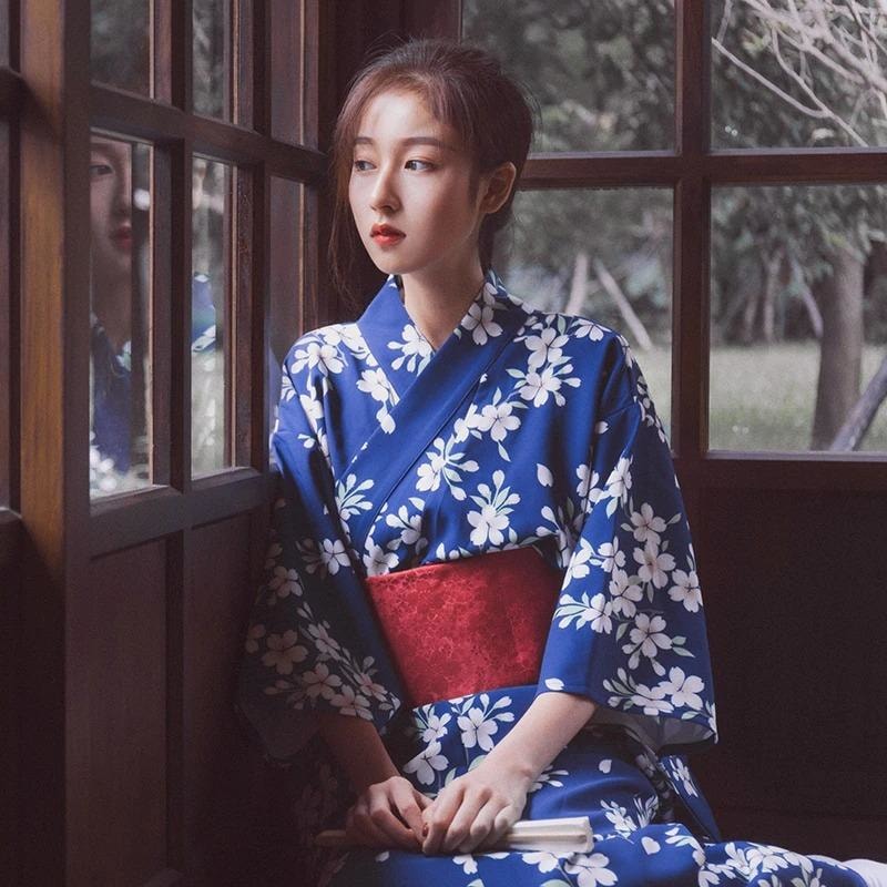 Red White and Blue Kimono