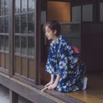 Red White and Blue Kimono