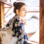 Red White and Blue Kimono
