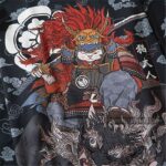 Samurai Cat Kimono
