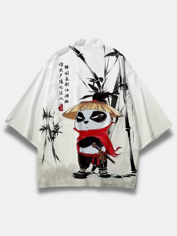 Samurai Panda Kimono