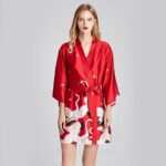 Short Red Kimono
