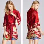 Short Red Kimono