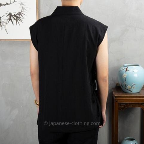 Sleeveless Kimono Men
