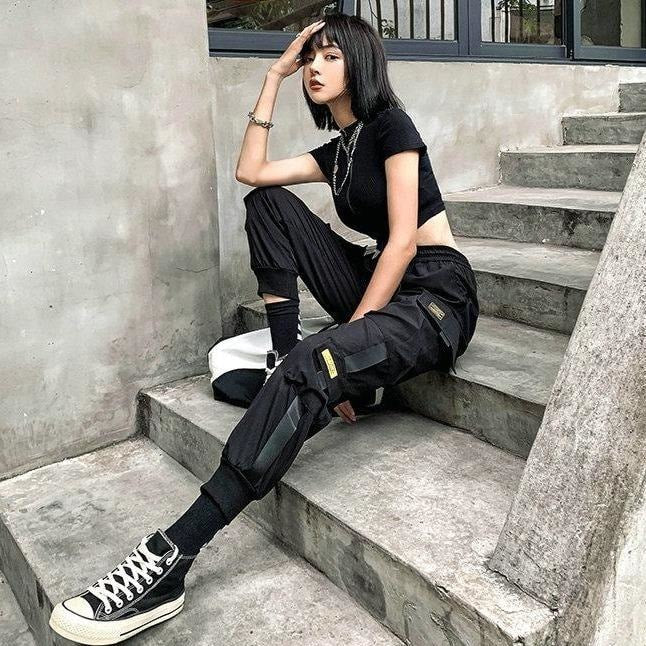 Streetwear Cargo Pants Women