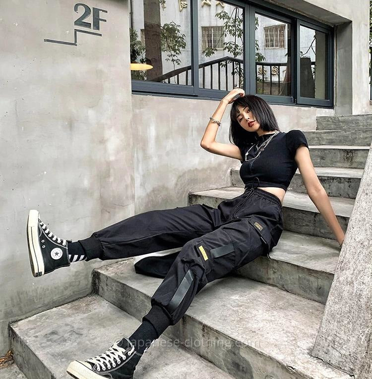 Streetwear Cargo Pants Women