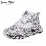 Streetwear Sneakers with Japanese Writing