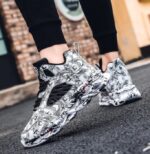 Streetwear Sneakers with Japanese Writing