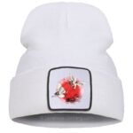 Traditional Japanese Crane Beanie