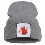 Traditional Japanese Crane Beanie