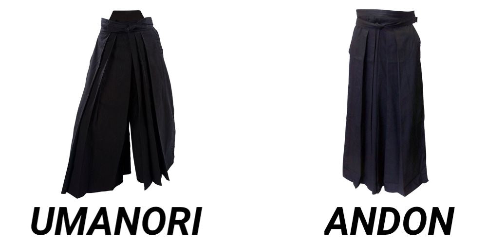 types of hakama