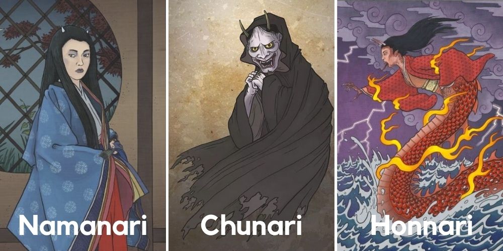 types of hannya