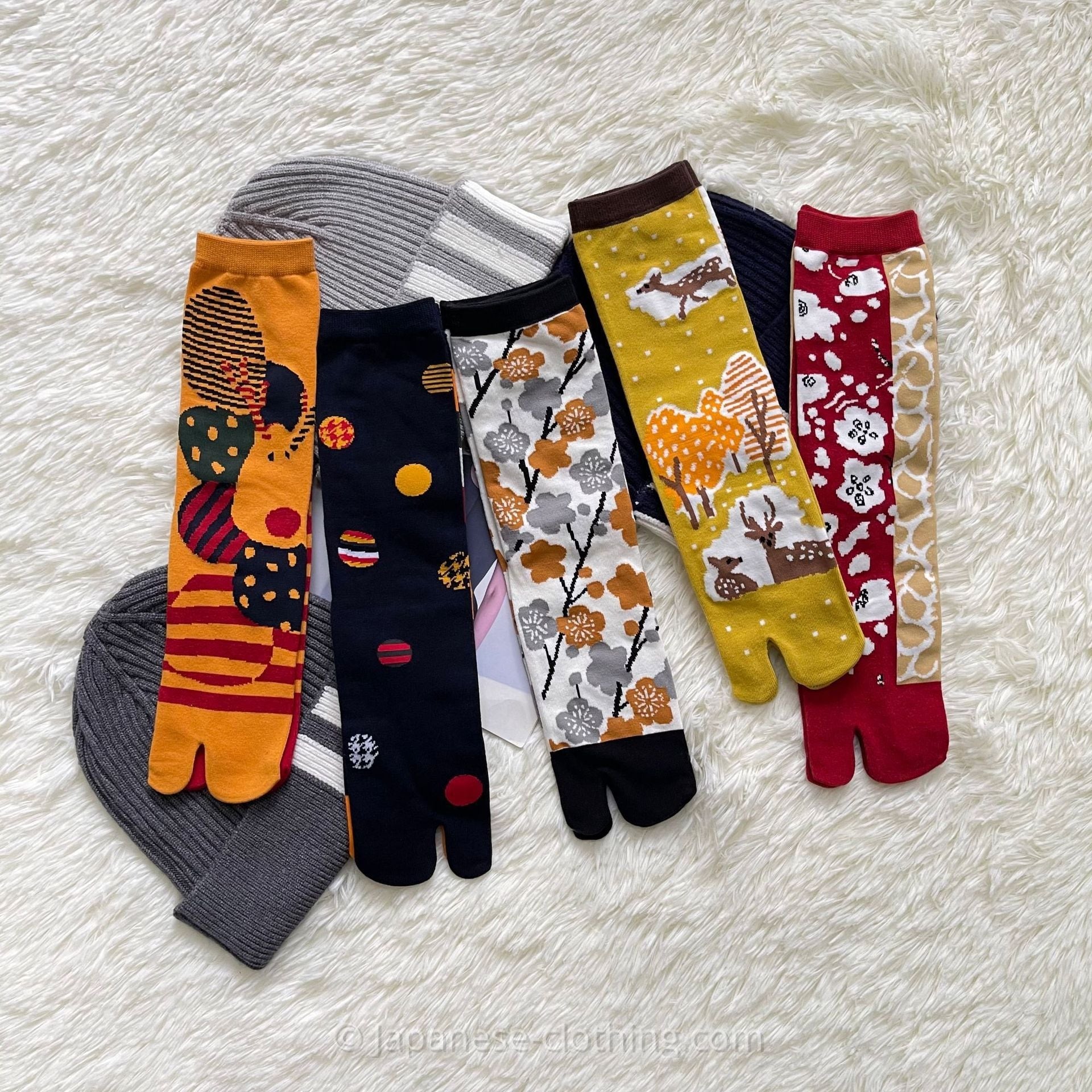 Winter Tabi Socks
