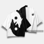 Wolf Yin Yang Kimono