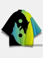 Wolf Yin Yang Kimono
