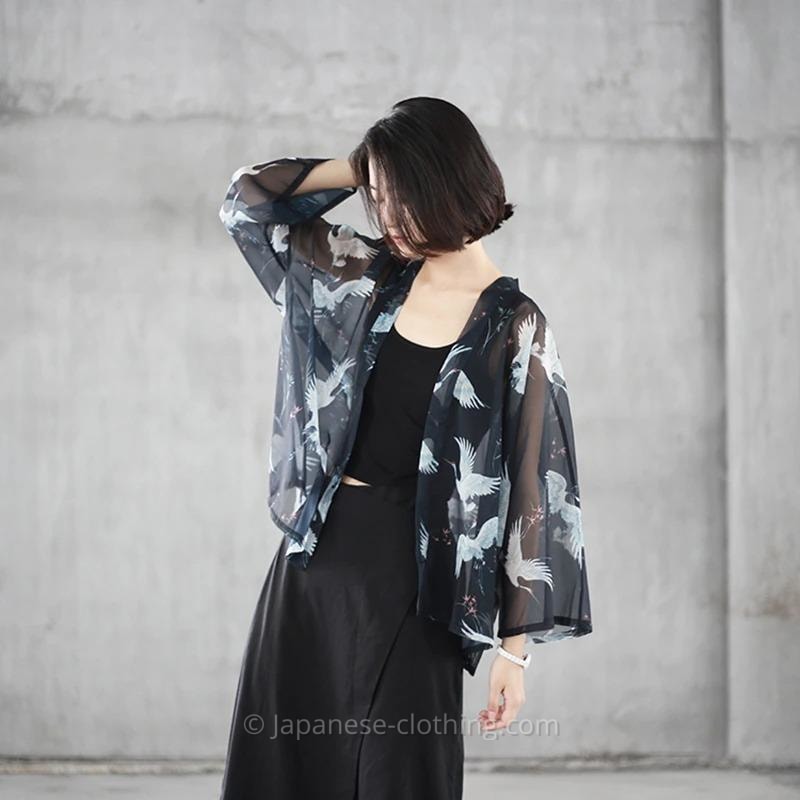 Women’s Chiffon Kimono Top