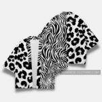 Zebra Print Kimono