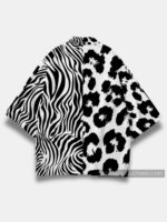 Zebra Print Kimono