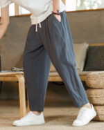 Masashi Japanese Style Linen Pants