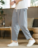 Masashi Japanese Style Linen Pants