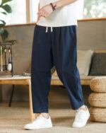 Masashi Japanese Style Linen Pants