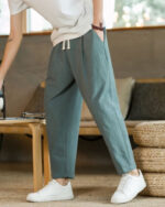 Masashi Japanese Style Linen Pants
