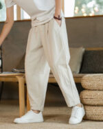 Masashi Japanese Style Linen Pants