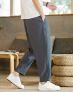 Masashi Japanese Style Linen Pants