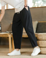 Masashi Japanese Style Linen Pants