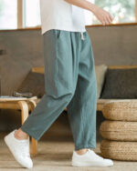 Masashi Japanese Style Linen Pants
