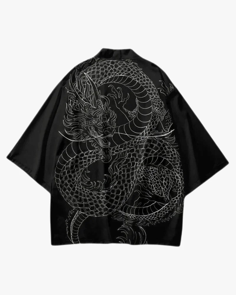 Black Dragon Kimono