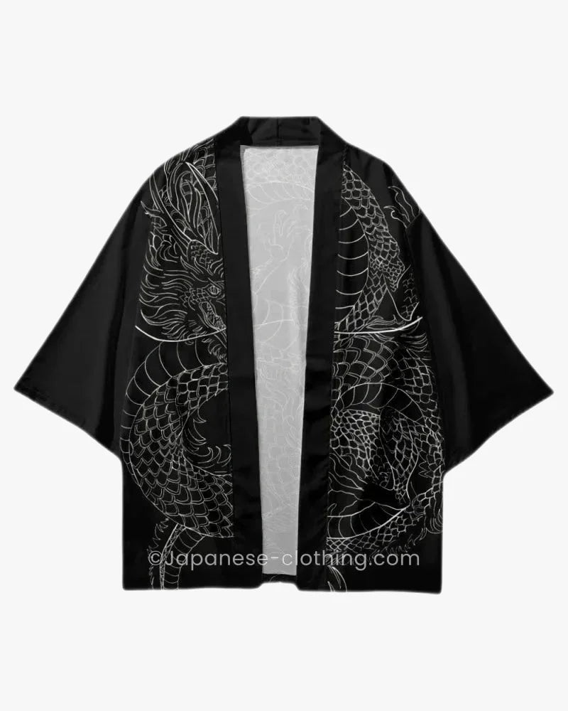 Black Dragon Kimono