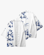 Blue Cherry Blossom Kimono