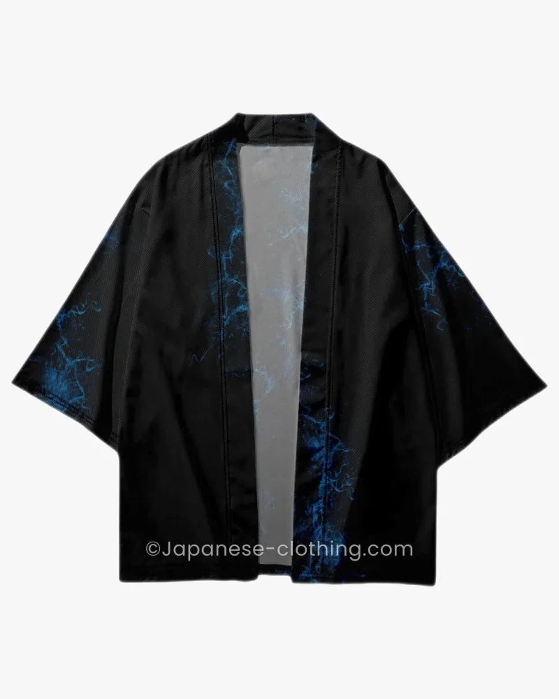 Blue Lightning Kimono